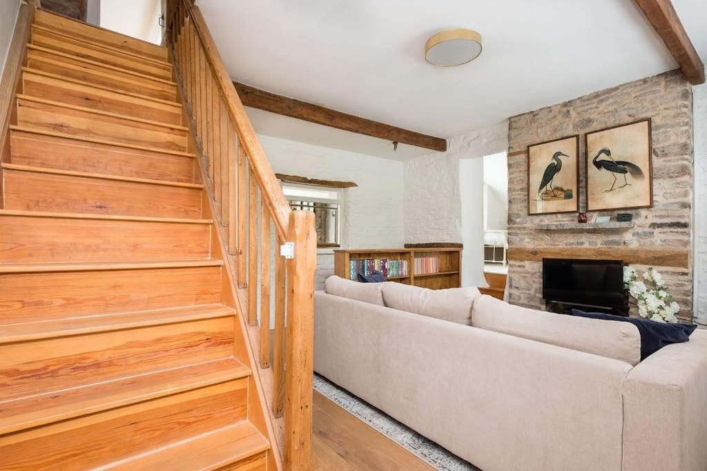 Luxury Cottage Near Hay-On-Wye Llanigon Esterno foto