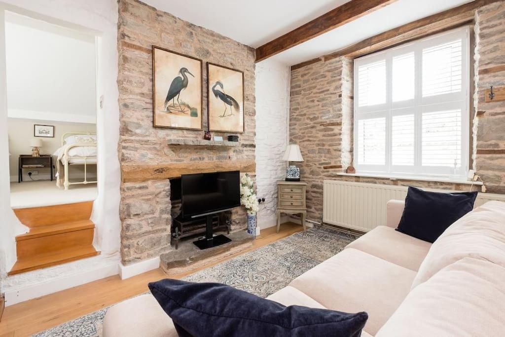 Luxury Cottage Near Hay-On-Wye Llanigon Esterno foto