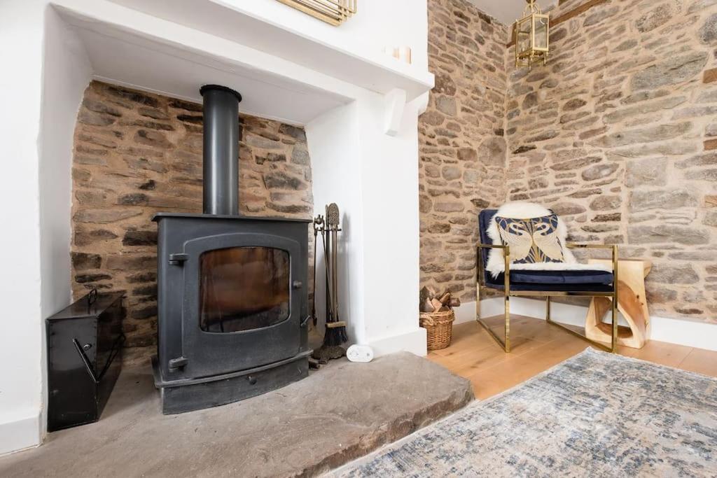 Luxury Cottage Near Hay-On-Wye Llanigon Esterno foto