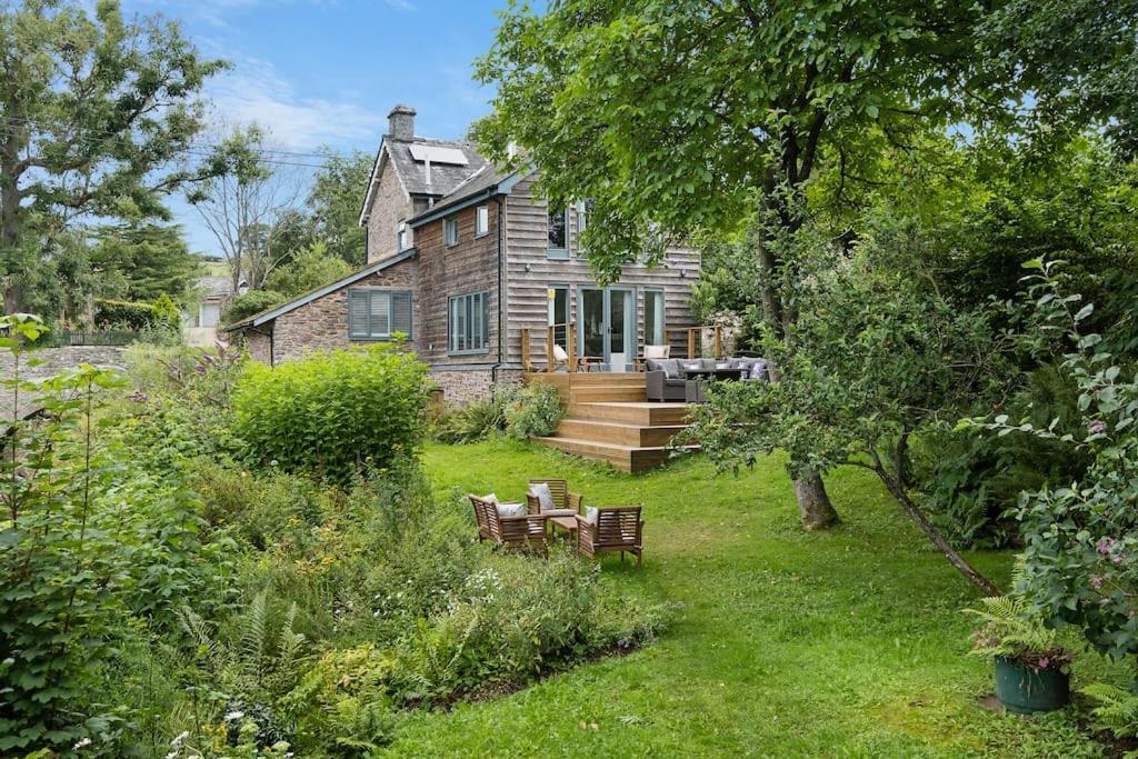Luxury Cottage Near Hay-On-Wye Llanigon Esterno foto