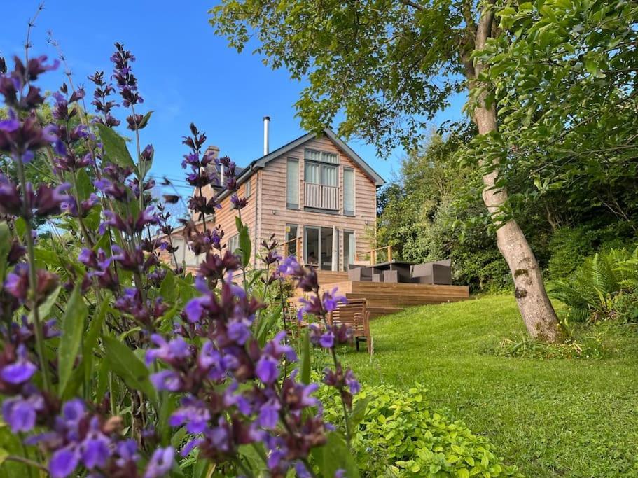 Luxury Cottage Near Hay-On-Wye Llanigon Esterno foto